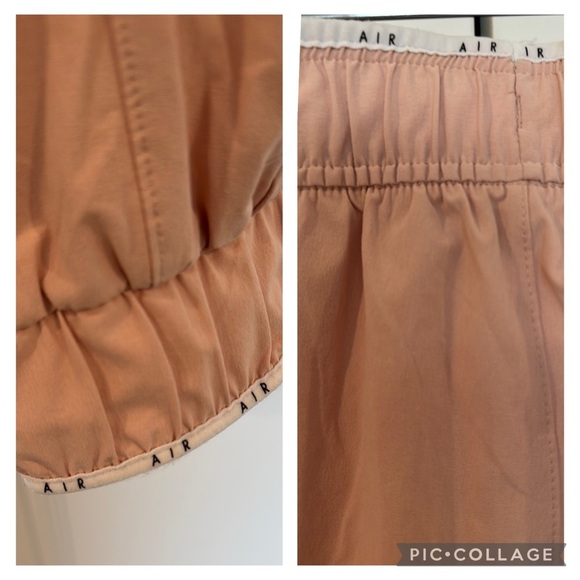 Nike Air Stone Pale Pink Mesh Detail Running Pants or Joggers Size Medium - Picture 11 of 16